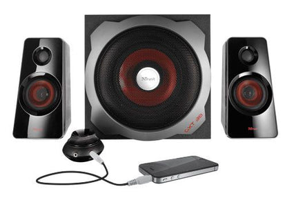 Altavoces Trust GXT 38 2.1 60W 3.5mm Negros (19023)