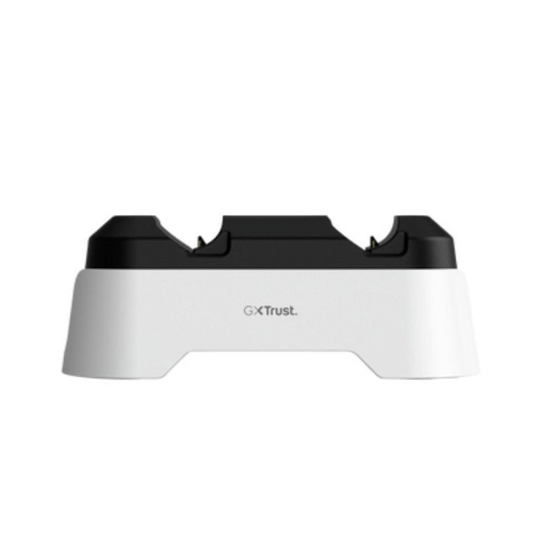BASE DE CARGA TRUST GXT 228 PARA 2 MANDOS PS5 RGB BLACK/WHITE