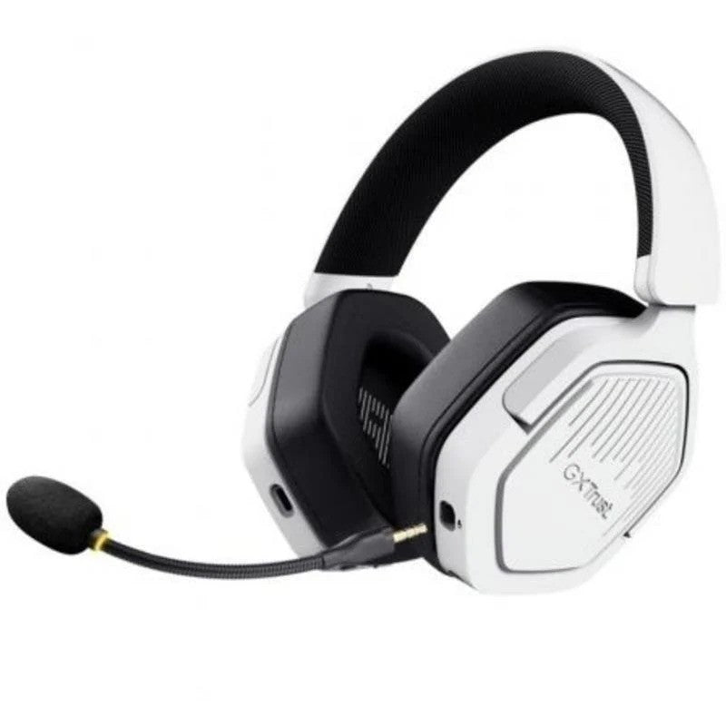 AURICULARES + MICROFONO TRUST GAMING GXT 493PS CARUS PS5 HEADSET WIRELESS WHITE