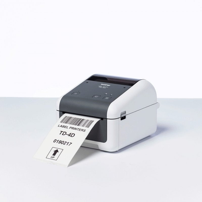 IMPRESORA BROTHER TD4210D TERMICA DIRECTA ETIQUETAS Y TICKETS USB + SERIE