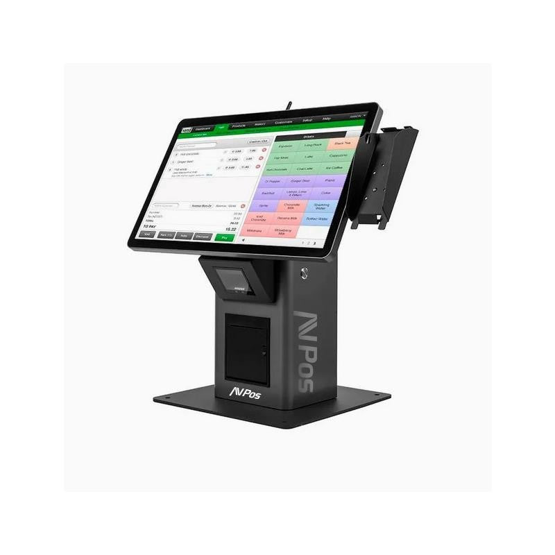 KIOSKO AUTOSERVICIO AVPOS SOBREMESA 24" I3 10TH/8GB/256GB/WIFI/PRINTER/2D/W11PRO