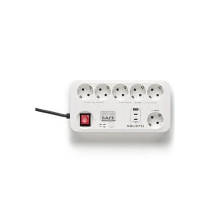 REGLETA SALICRU SPS SAFE MASTER+ 6 SCHUKO
