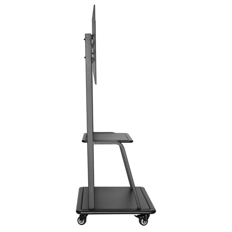 SOPORTE TV MONITOR TOOQ SUELO CON RUEDAS 37" - 100" 150KG BLACK