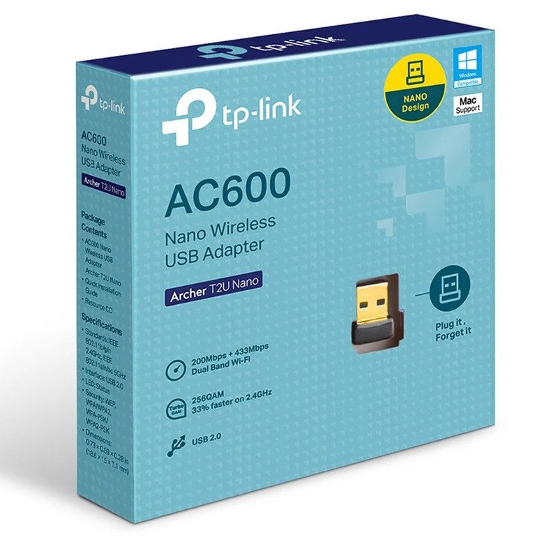 WIRELESS ADAPTADOR TP-LINK ARCHER TX1800U NANO WIFI 6 1201MBPS USB 3.0