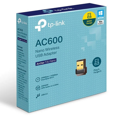 WIRELESS ADAPTADOR TP-LINK ARCHER TX1800U NANO WIFI 6 1201MBPS USB 3.0