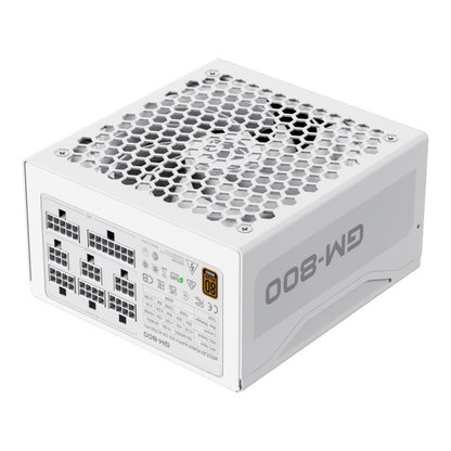 FUENTE DE ALIMENTACION GM 800W FULL MODULAR 80+ BRONZE WHITE