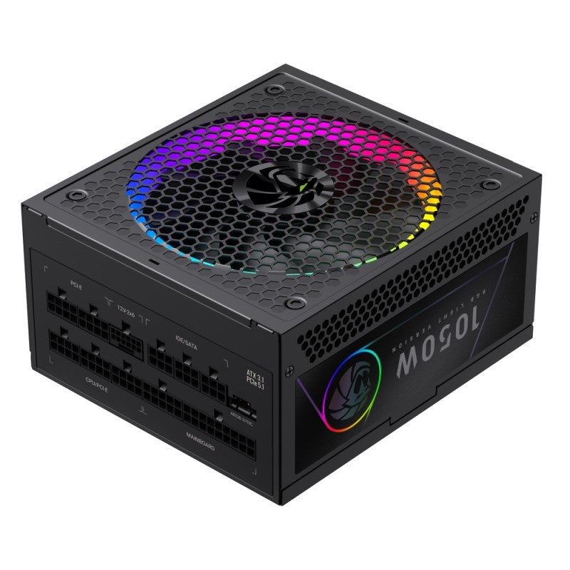 FUENTE DE ALIMENTACION GM RGB 1050W PRO FULL MODULAR 80+ GOLD ARGB