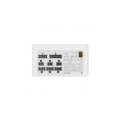 FUENTE DE ALIMENTACION GM 800W FULL MODULAR 80+ BRONZE WHITE