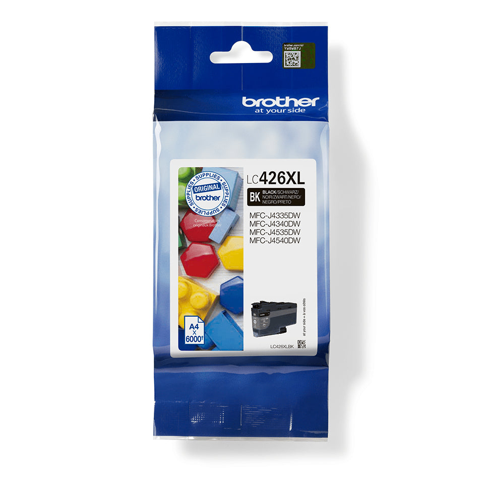 BROTHER XL Black Ink 6000 pages (LC426XLBK)