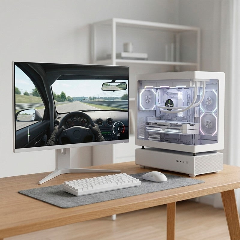 ORDENADOR GAMING N80 WHITE RGB I7 14700K/32G DDR5/SSD1TB NVME/WIFI/REF.LIQ/800W