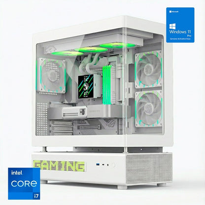 ORDENADOR GAMING N90 WHITE RGB I7 14700K/32 DDR5/2TB NVME/REF.LIQ/1050W/W11PRO