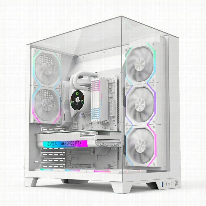 ORDENADOR GAMING INFINITY PRO WHITE RGB R7 9800X3D/32GB DDR5/SSD1TB NVME/WIFI/R.LIQ/800W/W11P