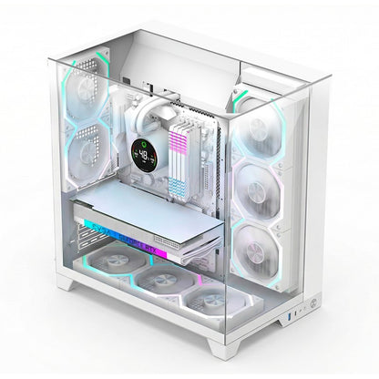 ORDENADOR GAMING INFINITY PRO WHITE RGB R7 9800X3D/32GB DDR5/SSD1TB NVME/WIFI/R.LIQ/800W/W11P