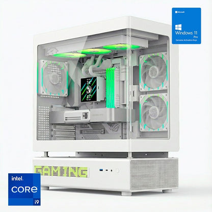 ORDENADOR GAMING N90 WHITE RGB I9 14900K/32 DDR5/2TB NVME/REF.LIQ/1050W/W11PRO
