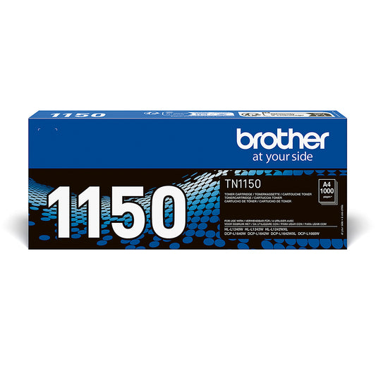 Black toner TN1150 1,000 pages according to ISO/IEC19752