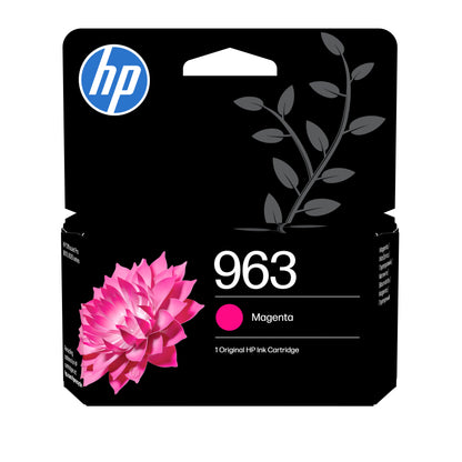 HP 963 Magenta Original Ink Cartridge - 3JA24AE. 700 Pages