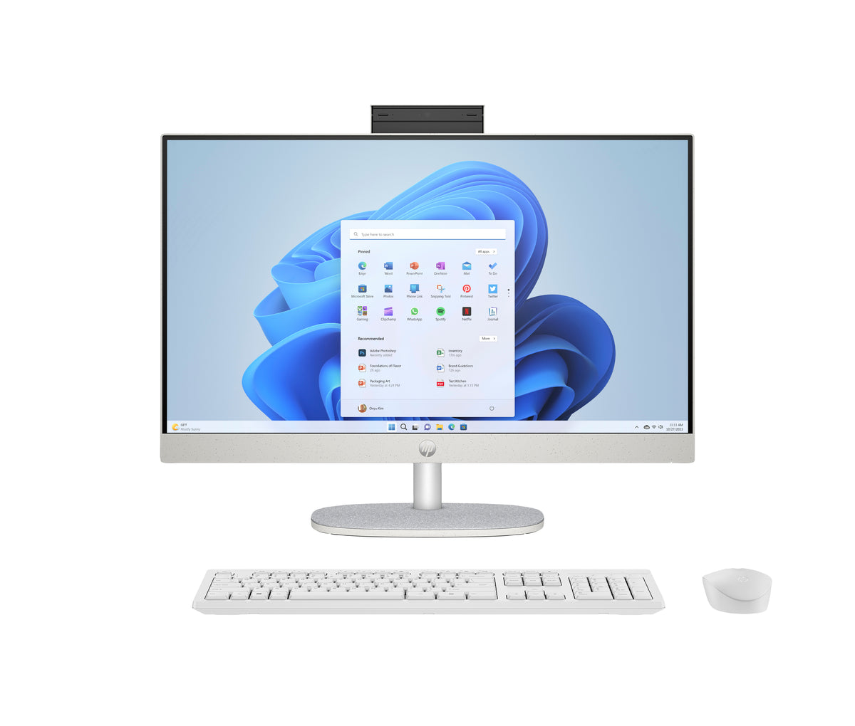 ORDENADOR AIO HP I5 1315U/8GB/SSD512GB/24" FHD/FREEDOS (C7DA6EA)