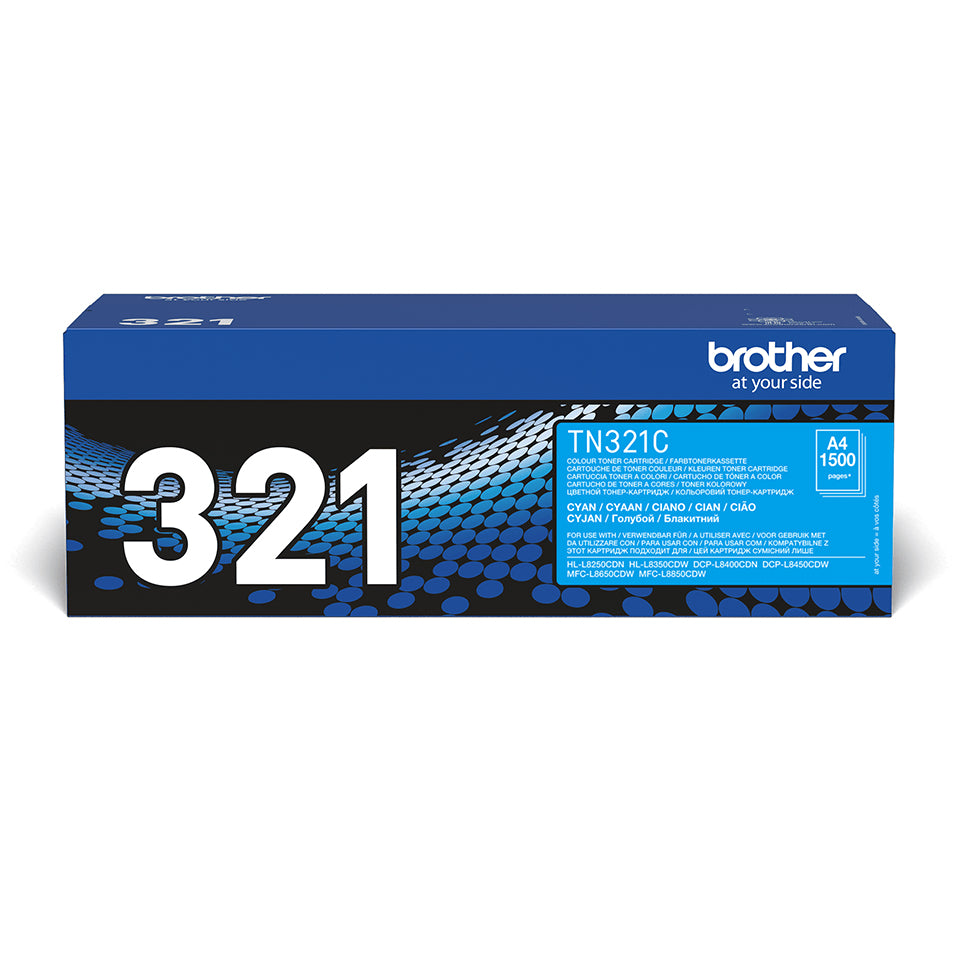 Toner BROTHER Laser Cian 1500 páginas (TN-321C)