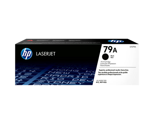 Toner HP LaserJet Pro 79A Negro 1000 páginas (CF279A)