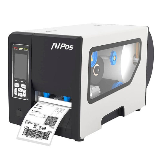 IMPRESORA AVPOS TERMICA INDUSTRIAL E1 ETIQUETAS CORTE AUTOMATICO USB + SERIE + LAN  3YR GAR