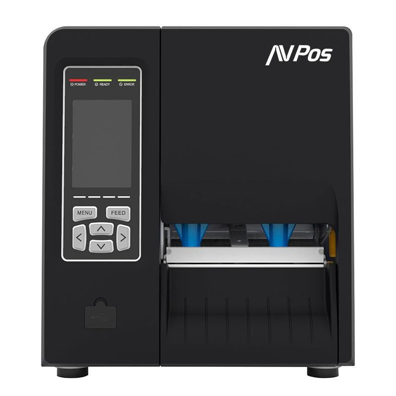 IMPRESORA AVPOS TERMICA INDUSTRIAL E1 ETIQUETAS CORTE AUTOMATICO USB + SERIE + LAN  3YR GAR