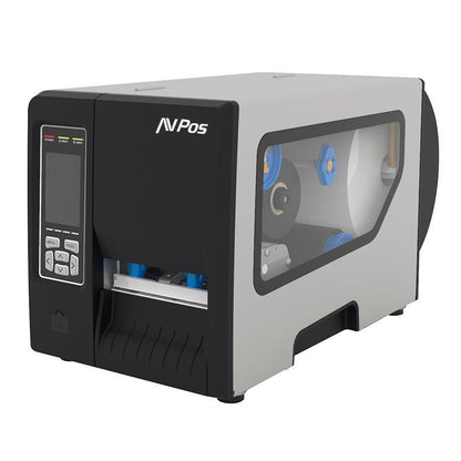 IMPRESORA AVPOS TERMICA INDUSTRIAL E1 ETIQUETAS CORTE AUTOMATICO USB + SERIE + LAN  3YR GAR