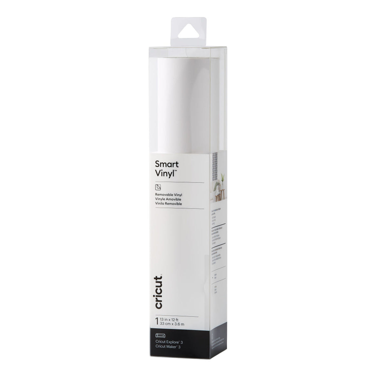 Vinilo Removible CRICUT 33cmx370cm Blanco (CRC-2009052)