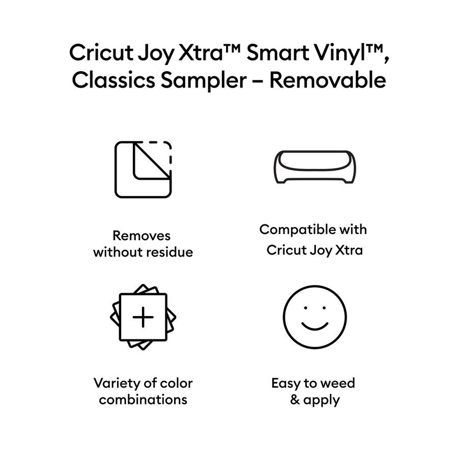 Vinilo Removible CRICUT 24.1x30.5cm 3U (CRC-2010368)