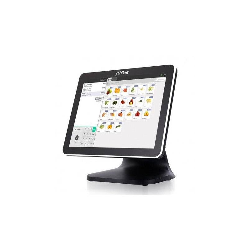 TPV AVPOS K5000 PLUS 15" ALUMINIO INTEL I7/8GB/128GB/LAN 1000/WIFI/MULTIM 3YR GAR/W11PRO