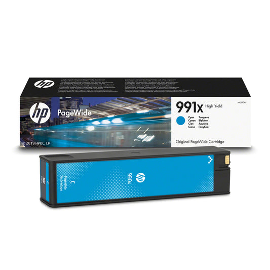 Tinta HP PageWide 991X Cian XL 182ml (M0J90AE)
