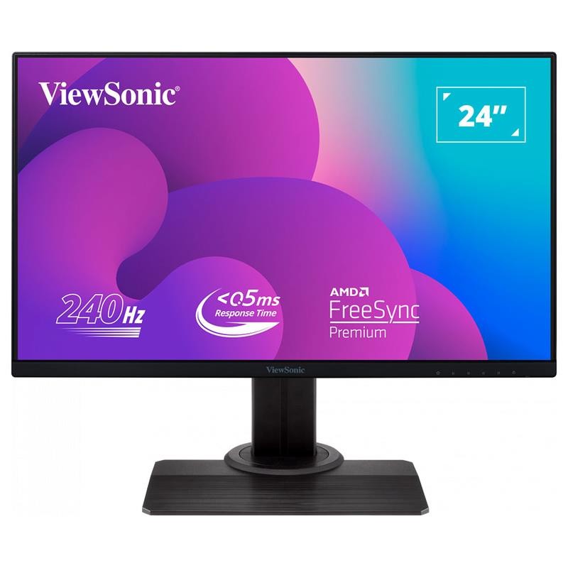 MONITOR GAMING VIEWSONIC 24" IPS 240HZ MULTIM ERGONOMICO HDMI DP USB 3YR
