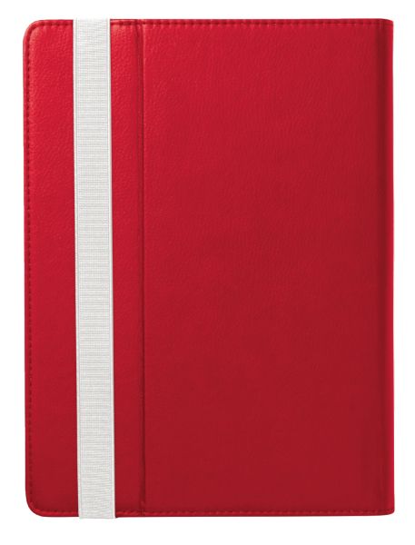 Funda Trust Primo 10" Poliuretano Folio Roja (20316)