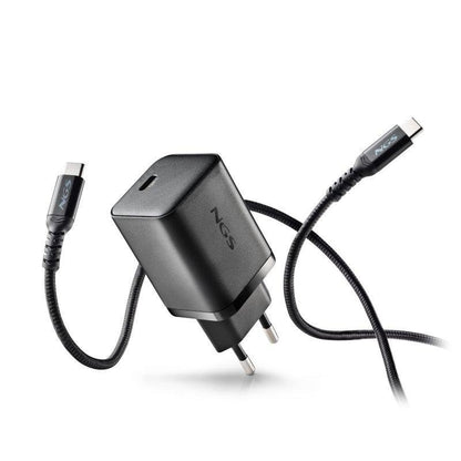 CARGADOR DE PORTATIL ACER NGS BUD GAN USB-C 65W 4 CONECTORES + CABLE 1.5M USB-C BLACK