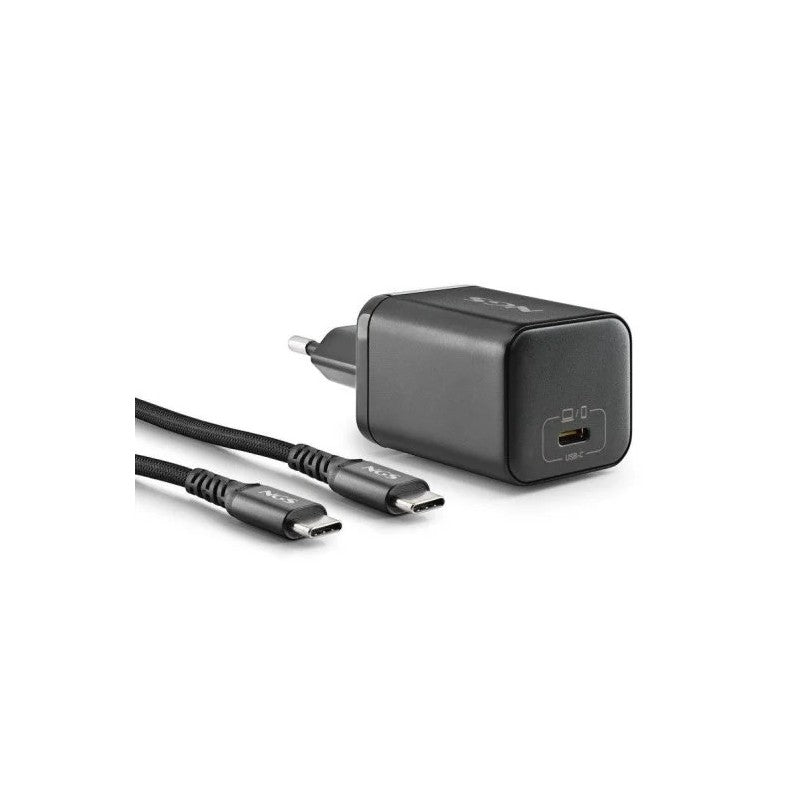CARGADOR DE PORTATIL LENOVO NGS BUD GAN USB-C 65W 5 CONECTORES + CABLE 1.5M USB-C BLACK