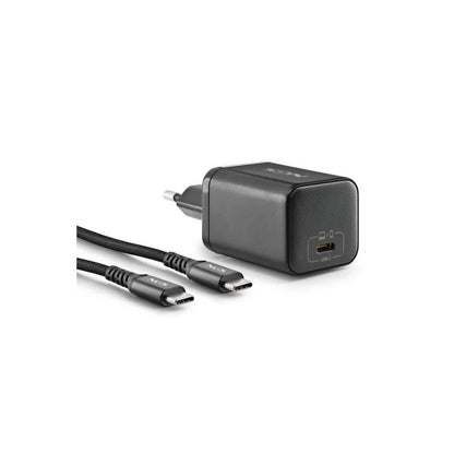 CARGADOR DE PORTATIL LENOVO NGS BUD GAN USB-C 65W 5 CONECTORES + CABLE 1.5M USB-C BLACK