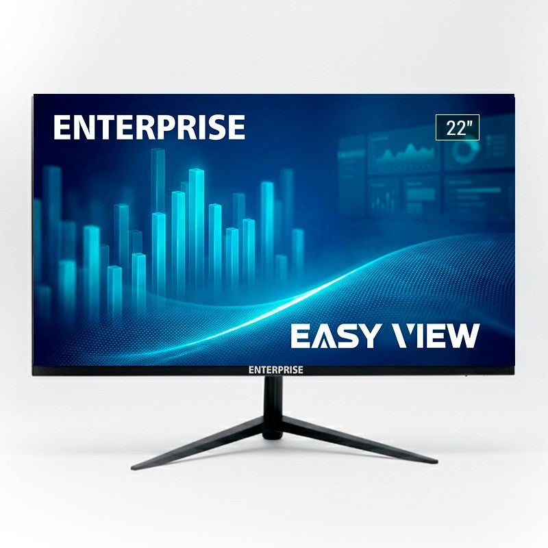 MONITOR ENTERPRISE EASY-VIEW 22" FULL-HD 100HZ VGA + HDMI VESA ULTRA THIN BORDER FREE 3YR GAR