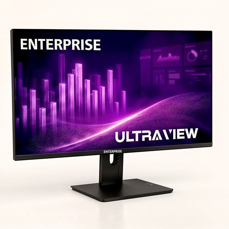 MONITOR ENTERPRISE ULTRA-VIEW 27" IPS QHD 2K 120HZ USB + HDMI + DISPLAYPORT ERGONOMICO MULTIMEDIA VESA 3YR GAR