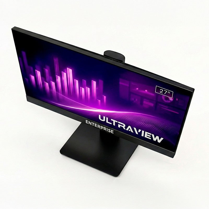 MONITOR ENTERPRISE ULTRA-VIEW 27" IPS QHD 2K 120HZ USB + HDMI + DISPLAYPORT ERGONOMICO MULTIMEDIA VESA 3YR GAR
