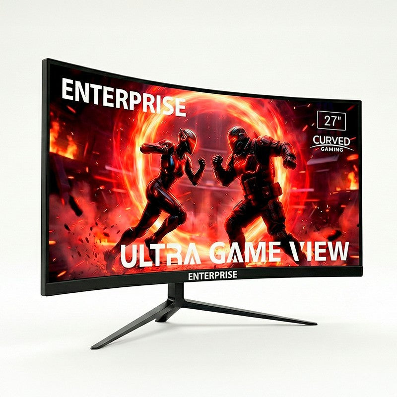 MONITOR ENTERPRISE ULTRAGAME-VIEW 27" CURVO 200HZ 2 X HDMI + 2 X DISPLAYPORT MULTIMEDIA VESA 3YR GAR