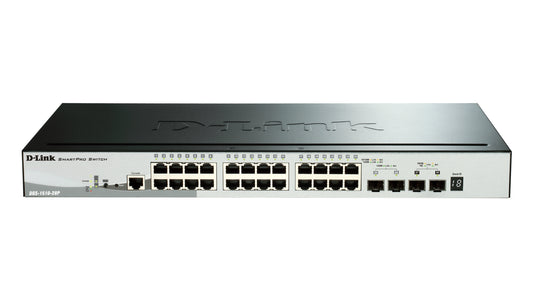 D-Link 24xRJ45 GbE 4SFP PoE Switch (DGS-1510-28P/E)