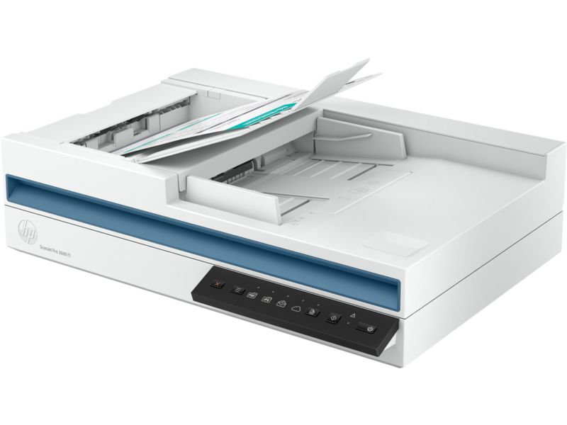 Escáner HP ScanJet Pro 3600 f1 Color A4 Blanco (20G06A)