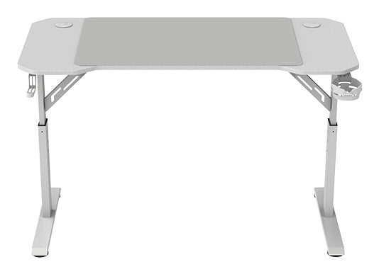 Mesa Mars Gaming 120x60cm Máx 100Kg Blanca(MGDERGO120W)