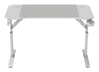 Mesa Mars Gaming 120x60cm Máx 100Kg Blanca(MGDERGO120W)