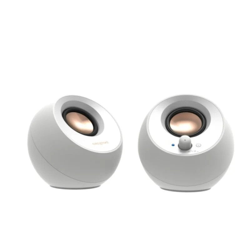 ALTAVOCES CREATIVE PEBBLE 2.0 V3 BLUETOOTH WHITE