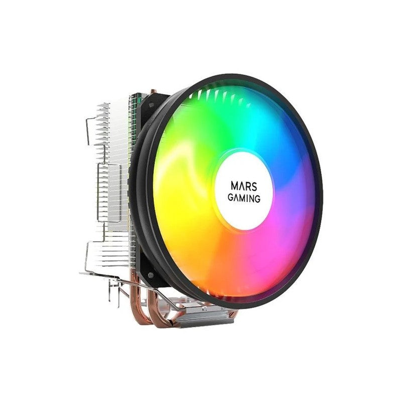 VENTILADOR DISIPADOR MARS GAMING MCPUARGB CPU 90MM ARGB INTEL/AMD BLACK