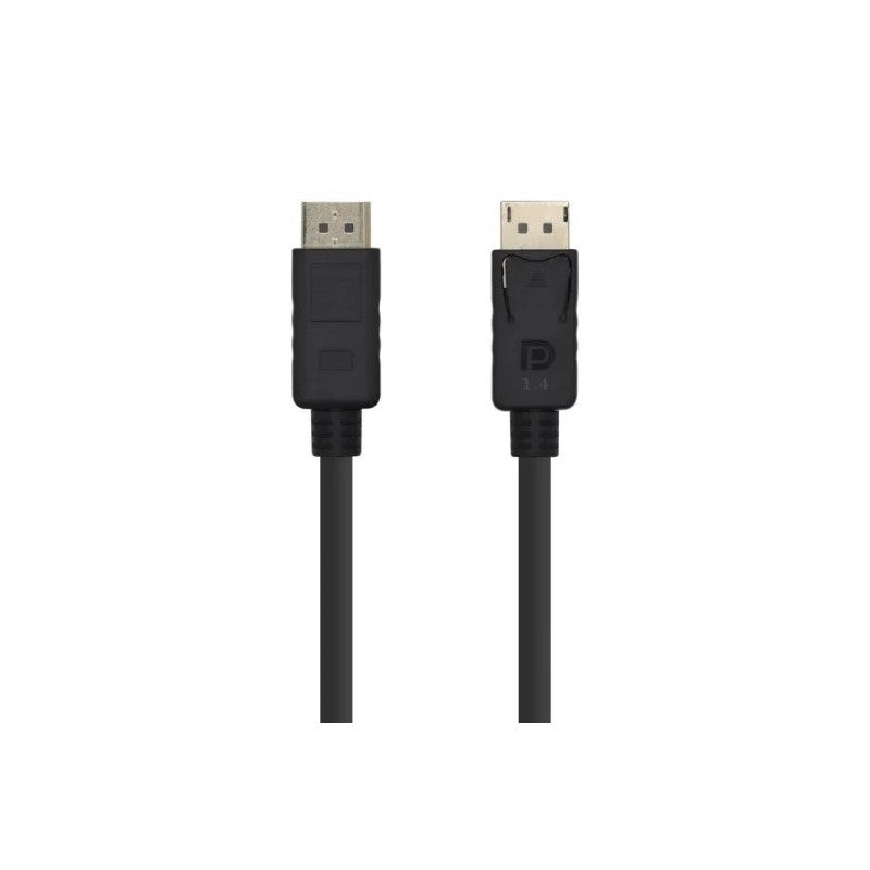 CABLE DISPLAYPORT 1.4 8K AISENS DP/M - DP/M 2M BLACK