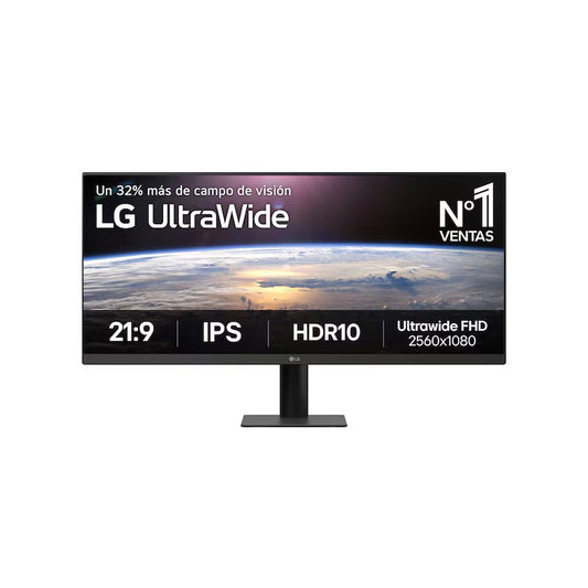 MONITOR LG 34" IPS UWFHD 100HZ DISPLAYPORT HDMI