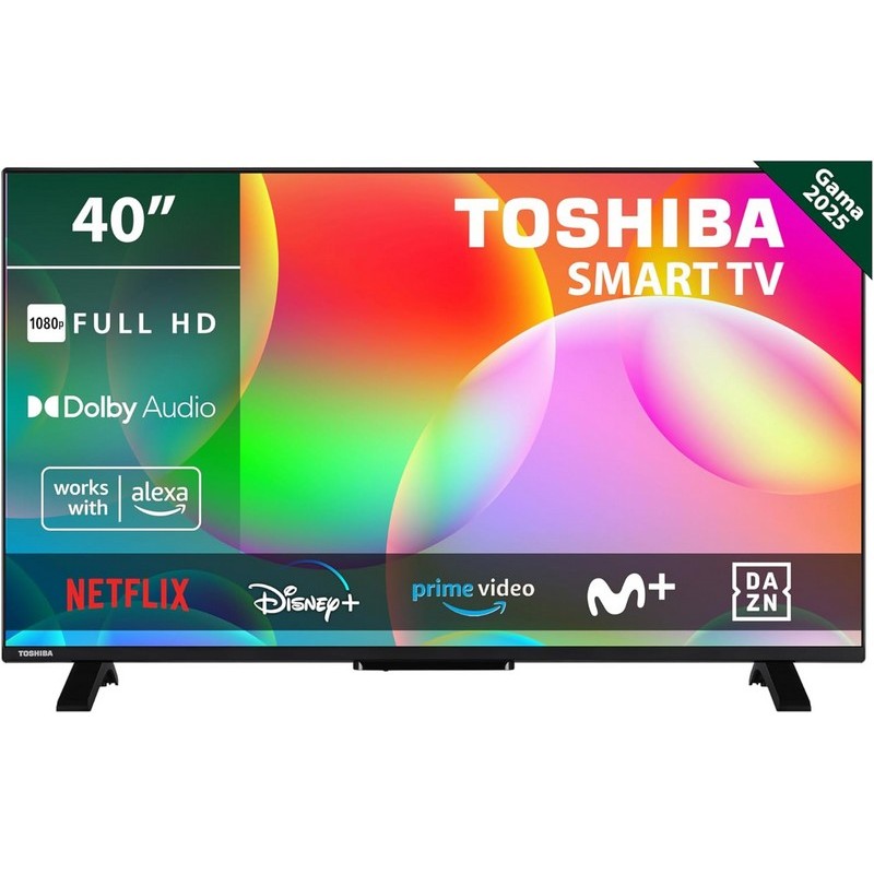 TELEVISOR TOSHIBA 40" LED FHD USB SMART TV ANDROID WIFI HOTEL VIDAA BLUETOOTH