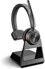 Auriculares de diadema plantronics savi 7210 office monoaural con microfono y cancelacion de ruido hasta 120 metros inalambrico dect negro