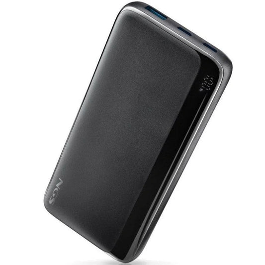 POWERBANK NGS QUIZ20 10000MAH 22.5W USB-A/USB-C LED BLACK